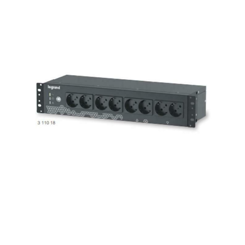 Gruppo di continuita' legrand keor 800v 8 prese schuko nero [lg-311018]