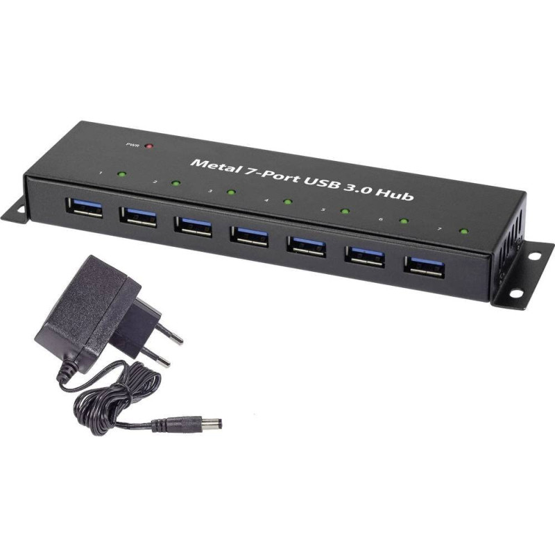Hub usb nilox usb 3.0 7 porte [lkhub37]