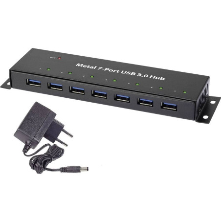 Hub usb nilox usb 3.0 7 porte [lkhub37]