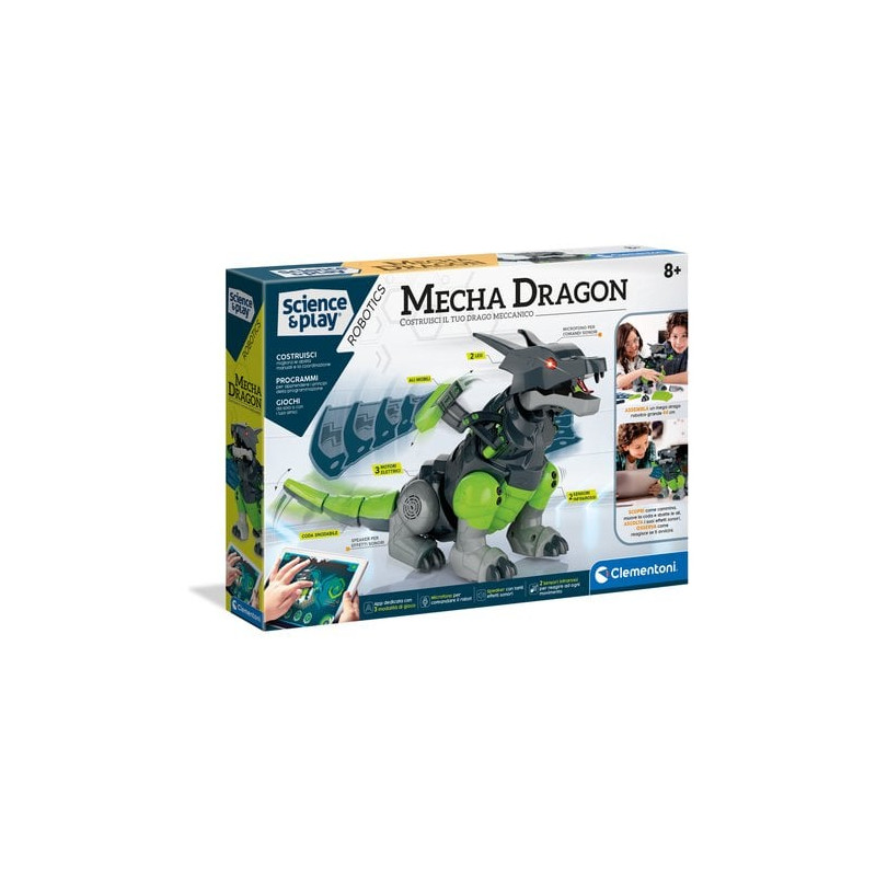 Clementoni - mecha drago robot [19170a]