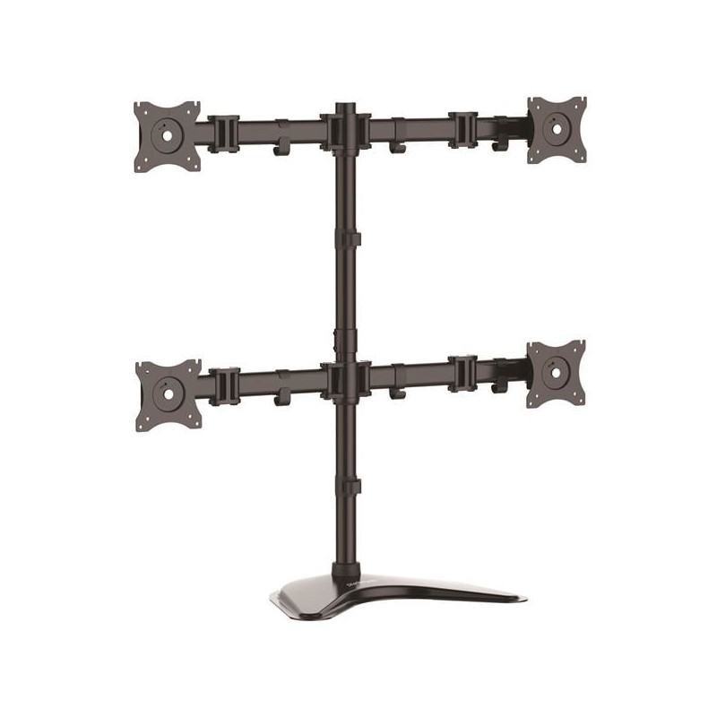 supporto monitor startech.com vesa per 4 monitor [armbarquad]