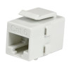 Accoppiatore startech rj45 jack cat6 f/f bianco [c6keycouplwh]