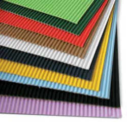 10fg cartoncino ondulato 50x70cm verde sc.art 2206/3 cwr [2206/3]