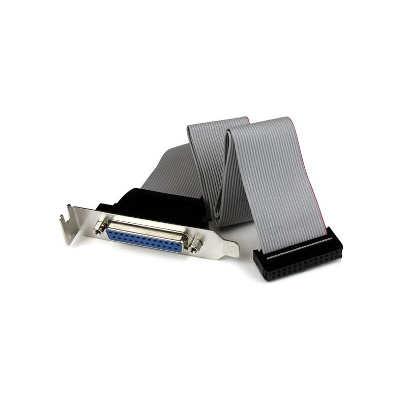 Adattatore startech.com db25 a porta parallela idc26 40cm [plate25f16lp]