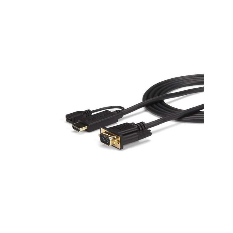 Cavo adattatore startech.com hdmi a vga da 1.8m [hd2vgamm6]