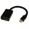 Adattatore startech.com mini displayport a displayport 15cm m/f [mdp2dpmf6in]