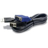 Cavo kvm - usb / vga - 4,50 metri - tk-cu15 [tk-cu15]