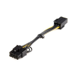 Cavo di alimentazione startech.com pci express 6 a 8pin[pciex68adap]