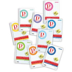 Ricambi forati rinforzati a4 rigo di 3? 40fg 80gr pignaric [0219459b]