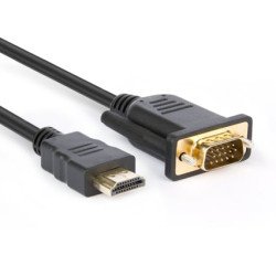 Cavo hdmi hamlet a vga 180cm [xvchdm-vga180]