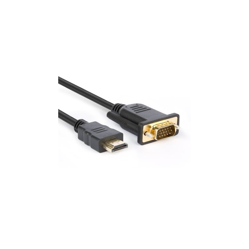 Cavo hdmi hamlet a vga 180cm [xvchdm-vga180]