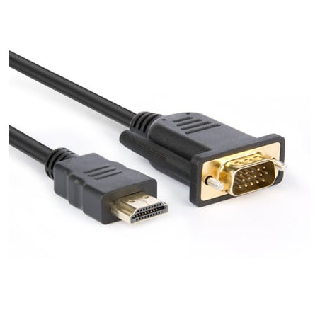 Cavo hdmi hamlet a vga 180cm [xvchdm-vga180]