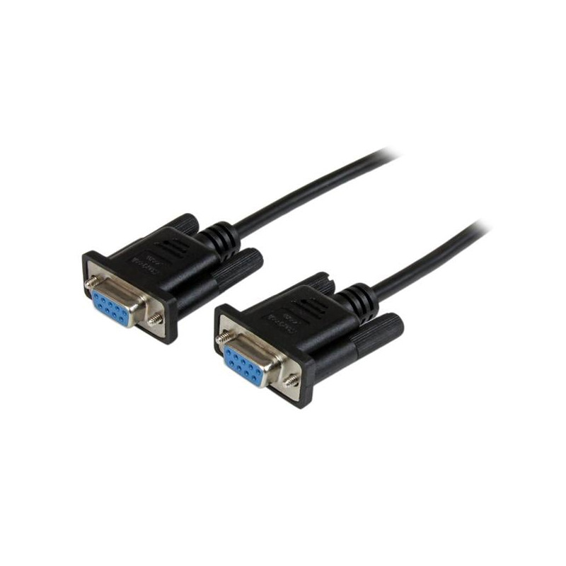 Cavo startech.com seriale null modem db9 1m [scnm9ff1mbk]