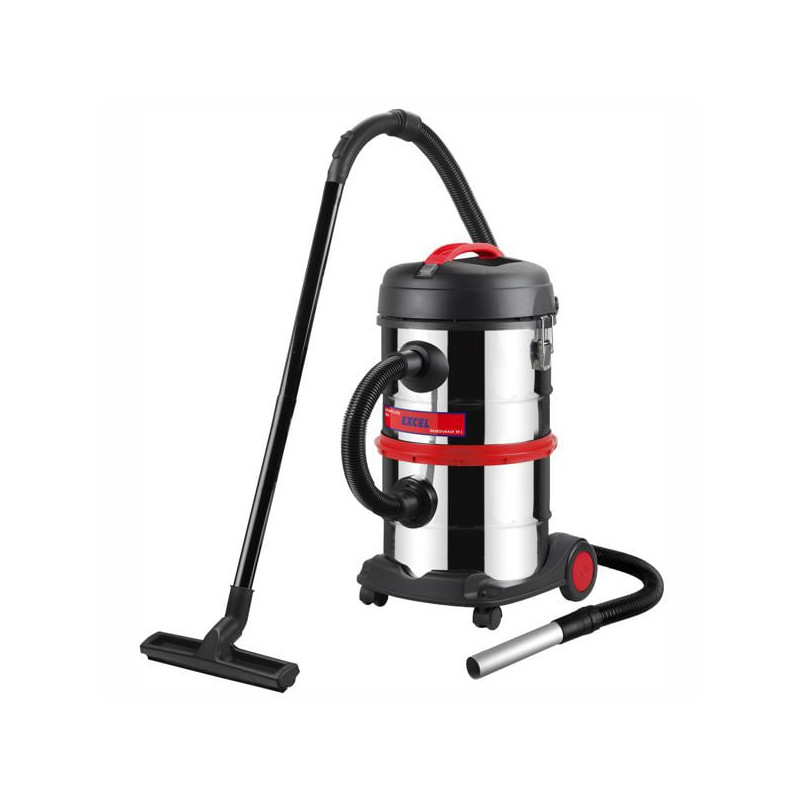 Aspirapolvere excel 15+15l 1200w acciaio inossidabile [k-402]