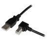 Cavo startech.com usb 2.0 a a b angolare 3m [usbab3mr]