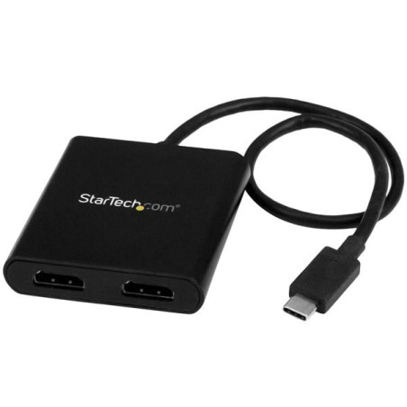 Splitter usb-c startech.com usb-c a hdmi 2 porte [mstcdp122hd]
