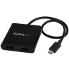 Splitter usb-c startech.com usb-c a hdmi 2 porte [mstcdp122hd]