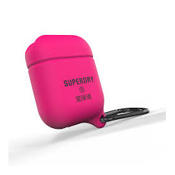 Custodia superdry in silicone per airpod rosa [41695]
