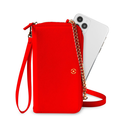 Pochette celly venere fino a 6.5'' rosso [venererd]