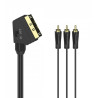 Cavo video hama spina scart 3 spine 1.5 m 205156