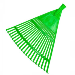 Rastrello foglie stea in plastica [010]