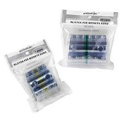 Portamonete holenburg cf20 2cent. 100pz trasparente [8001/20]