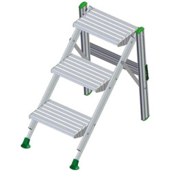 Scaletta facal alluminio 4 gradini [po-4]