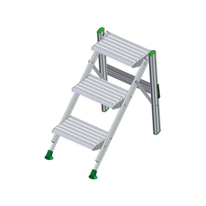 Scaletta facal alluminio 4 gradini [po-4]