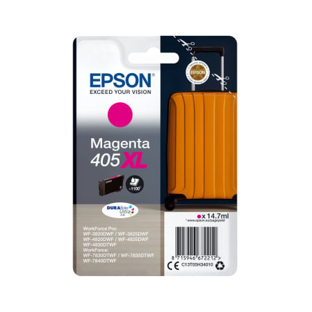 Cartuccia espon 405 xl durabrite magenta [c13t05h34020]