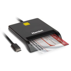 Lettore smart card hamlet usb 3.1/c gen.1 [huscr311c]