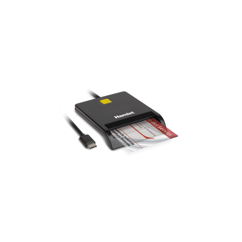Lettore smart card hamlet usb 3.1/c gen.1 [huscr311c]