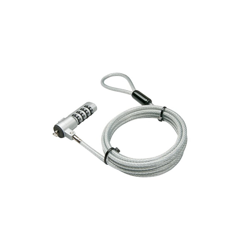 Cavo di sicurezza lindy per slot kensington a combinazione 1.8m [20980]