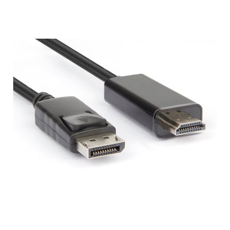 Cavo video hamlet dp displayport hdmi 1.8m [xvcdp-hdm18]