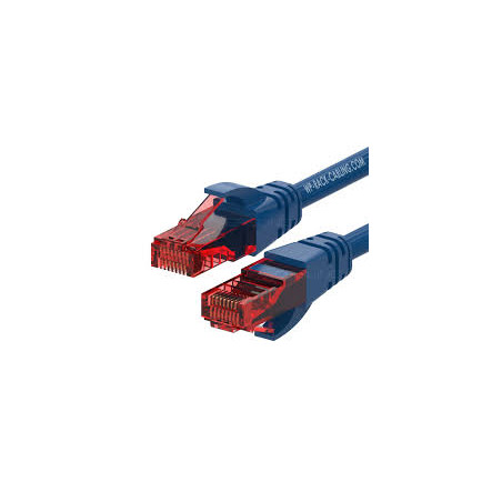 Cavo di rete patch wp europe cat.6 pvc 0.2m grigio [wpc-pat-6u002]