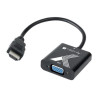 Adattatore techly da hdmi a vga con audio