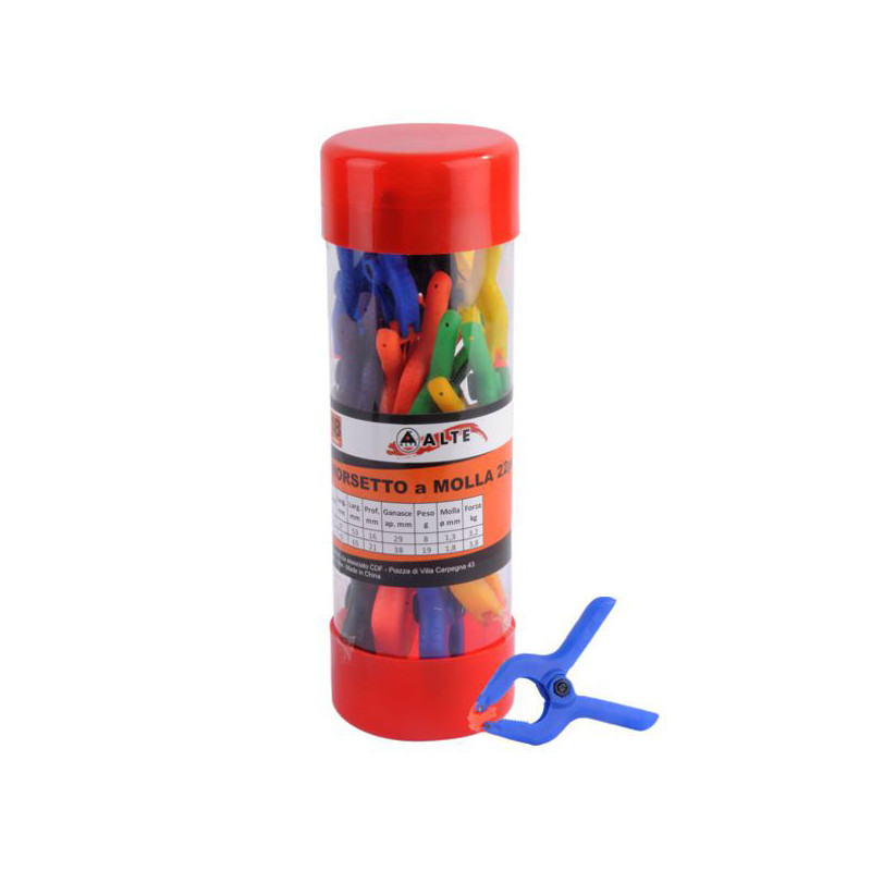 Morsetto pinza 2"+3" alte 72a 18pz [rx-055]