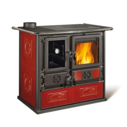 Cucina a legna la nordica reverse liberty sinistra reverse bordeaux