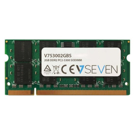 Ram so-dimm ddr2 2gb v7 667mhz pc2-5300 cl5 [v753002gbs]