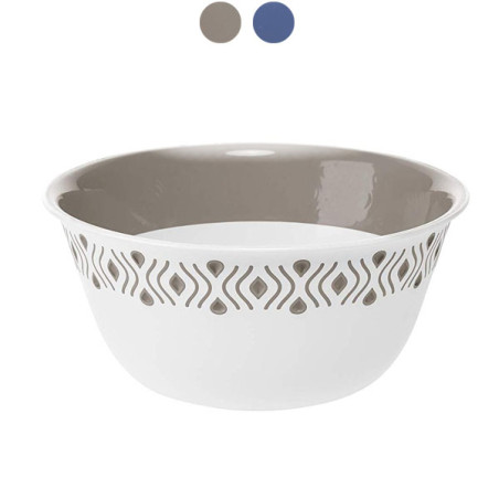 Ciotola in plastica stefanplast 29cm bianco/blu [55101]
