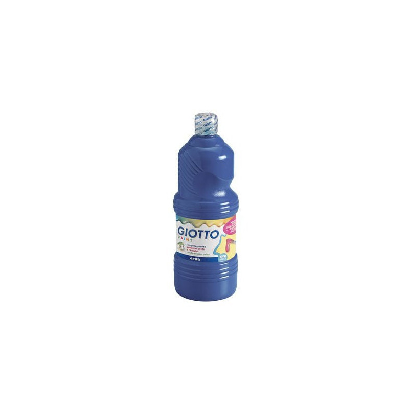 Tempera pronta giotto 1000ml blu oltremare pz: 6 [533417]