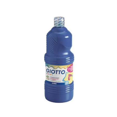 Tempera pronta giotto 1000ml blu oltremare pz: 6 [533417]