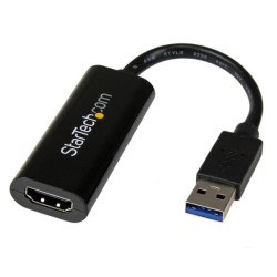 Adattatore startech.com esterno usb 3.0 a hdmi 1920x1200 nero [usb32hdes]