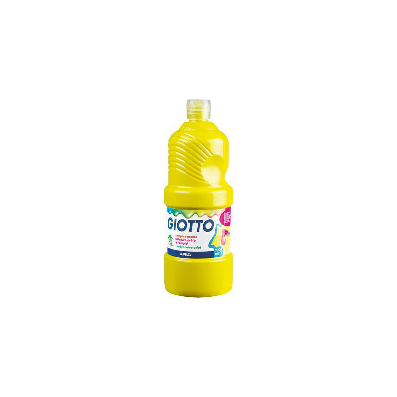Tempera pronta giotto 1000ml giallo pz: 6 [533402]