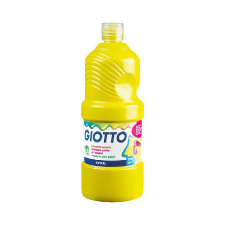 Tempera pronta giotto 1000ml giallo pz: 6 [533402]