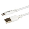 Cavo usb startech.com lightning per ipad/iphone/ipod bianco [usblt3mw]