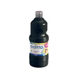 Tempera pronta giotto 1000ml nero pz: 6 [533424]