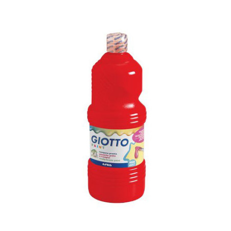 Tempera pronta giotto 1000ml rosso scarlatto pz: 6 [533408]