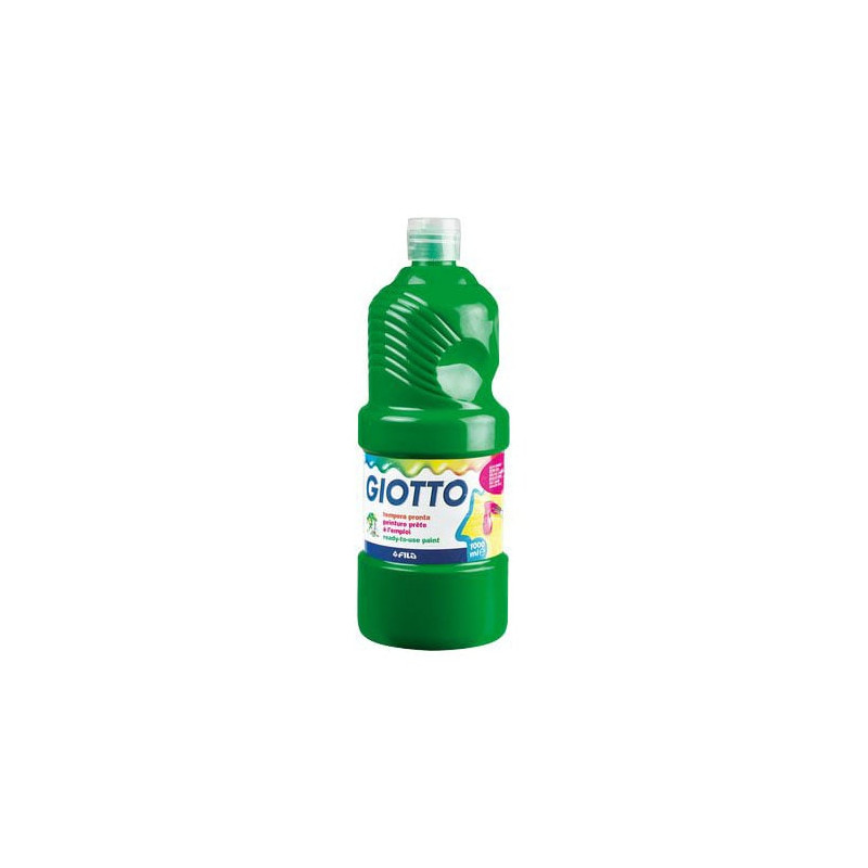 Tempera pronta giotto 1000ml verde pz: 6 [533412]