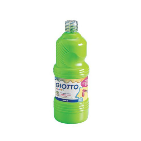 Tempera pronta giotto 1000ml verde chiaro pz: 6 [533411]