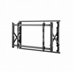 Supporto murale itb push-pull manuale 35kg 600x400 nero[pm5790]